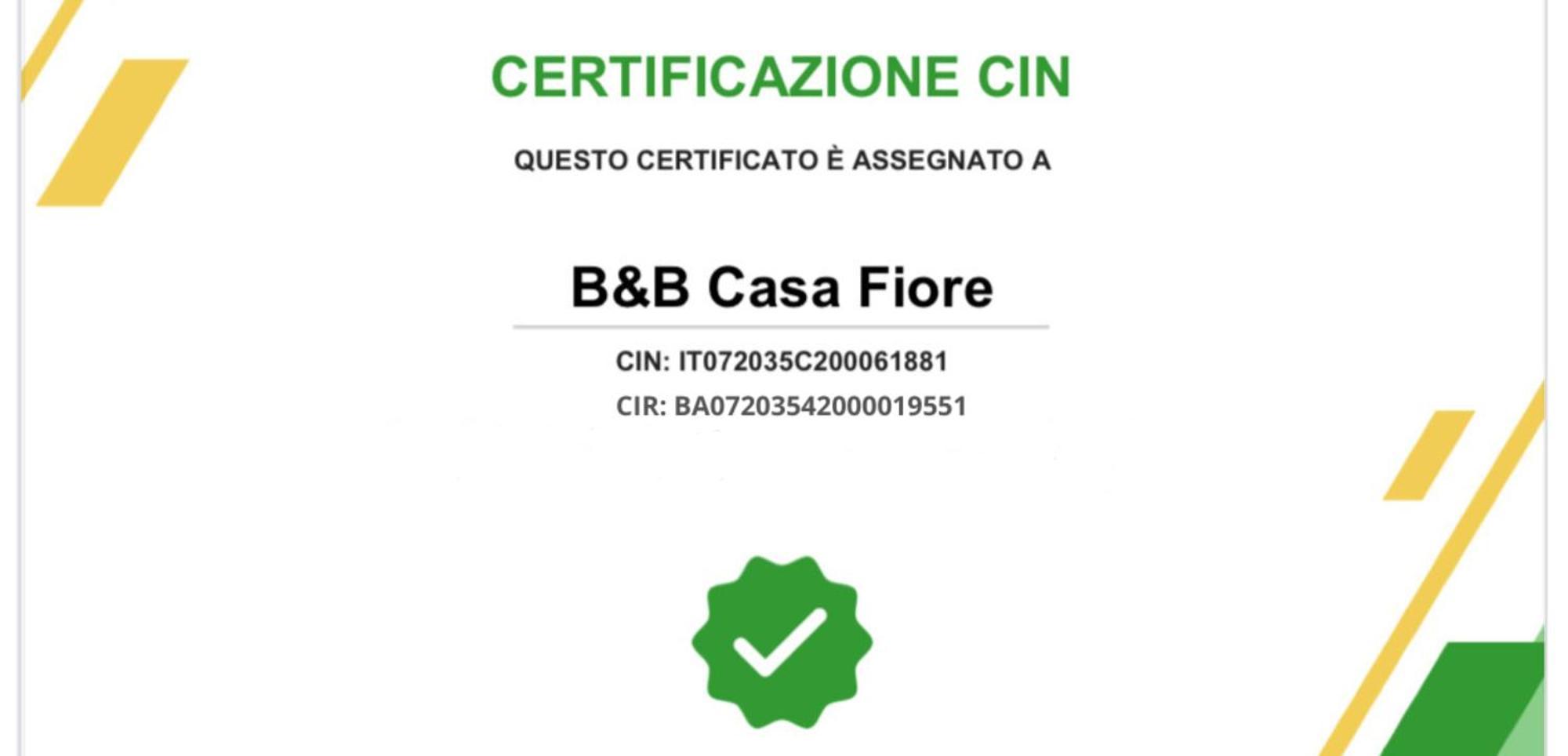B&B Casa Fiore 폴리나노 아마레 외부 사진